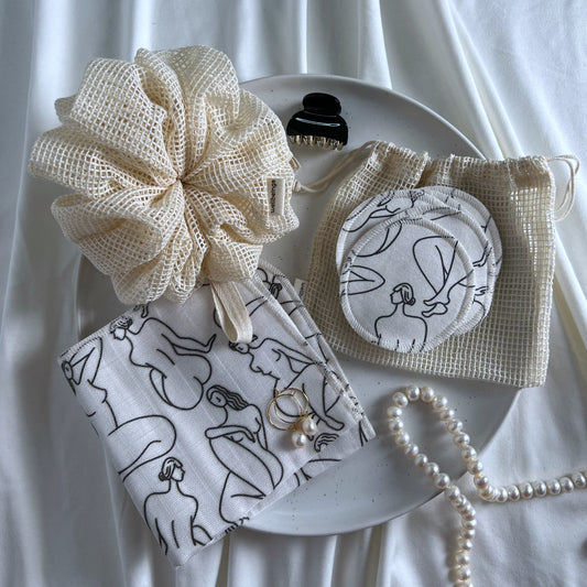 Zero Waste Bath & Body Loofah Set