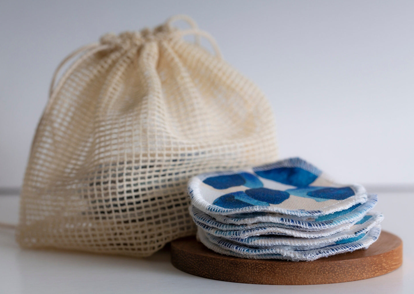 zero waste cotton balls for facial cleansing