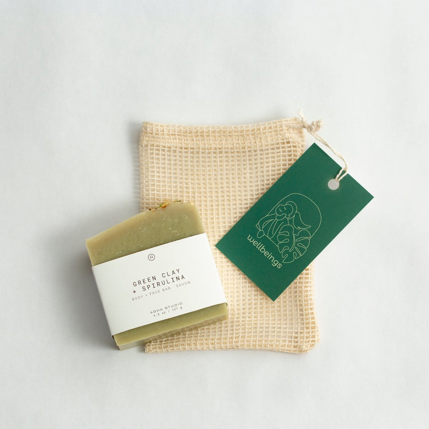 Soap Bar + Face Cloth Stocking Gift