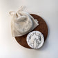 Minimalist Reusable Cotton Rounds for Zero Waste Living