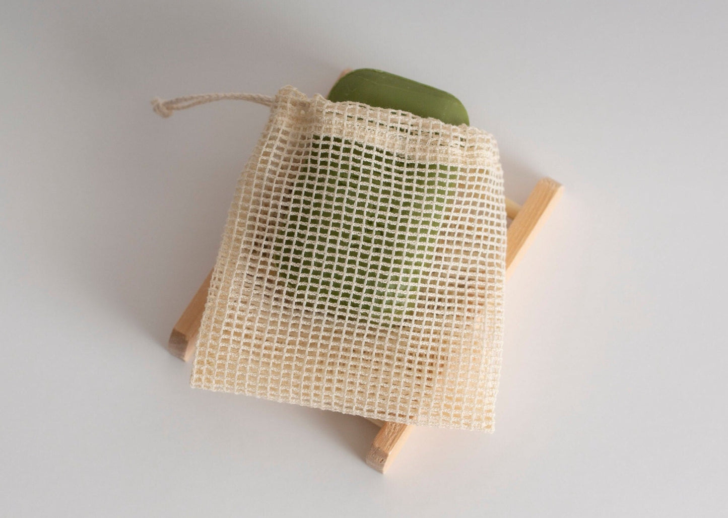 Handmade Soap Bag for Zero Waste Shower