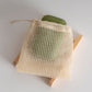 Mesh Cotton Soap Bag for Sustainable Living